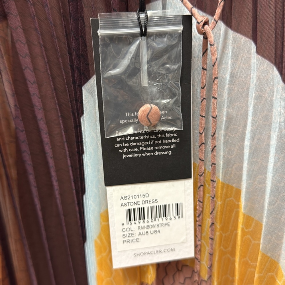 Acler Astone Pleated Dress - Picture 6 of 7